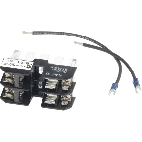 Schneider Electric Midget Fuse Block; 2-pole